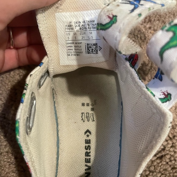 Converse Dinosaur Toddler Sneakers - Picture 4 of 4